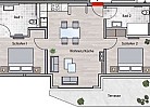 Villa Beatrice Wohnung 12 Grundriss
