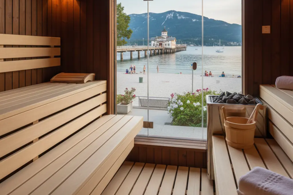Ferienwohnung mit Sauna
